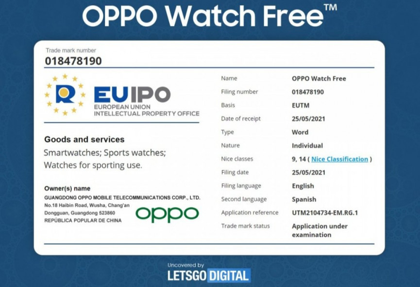 Oppo Watch Free podría ser el próximo reloj inteligente en ejecutar el nuevo Wear OS